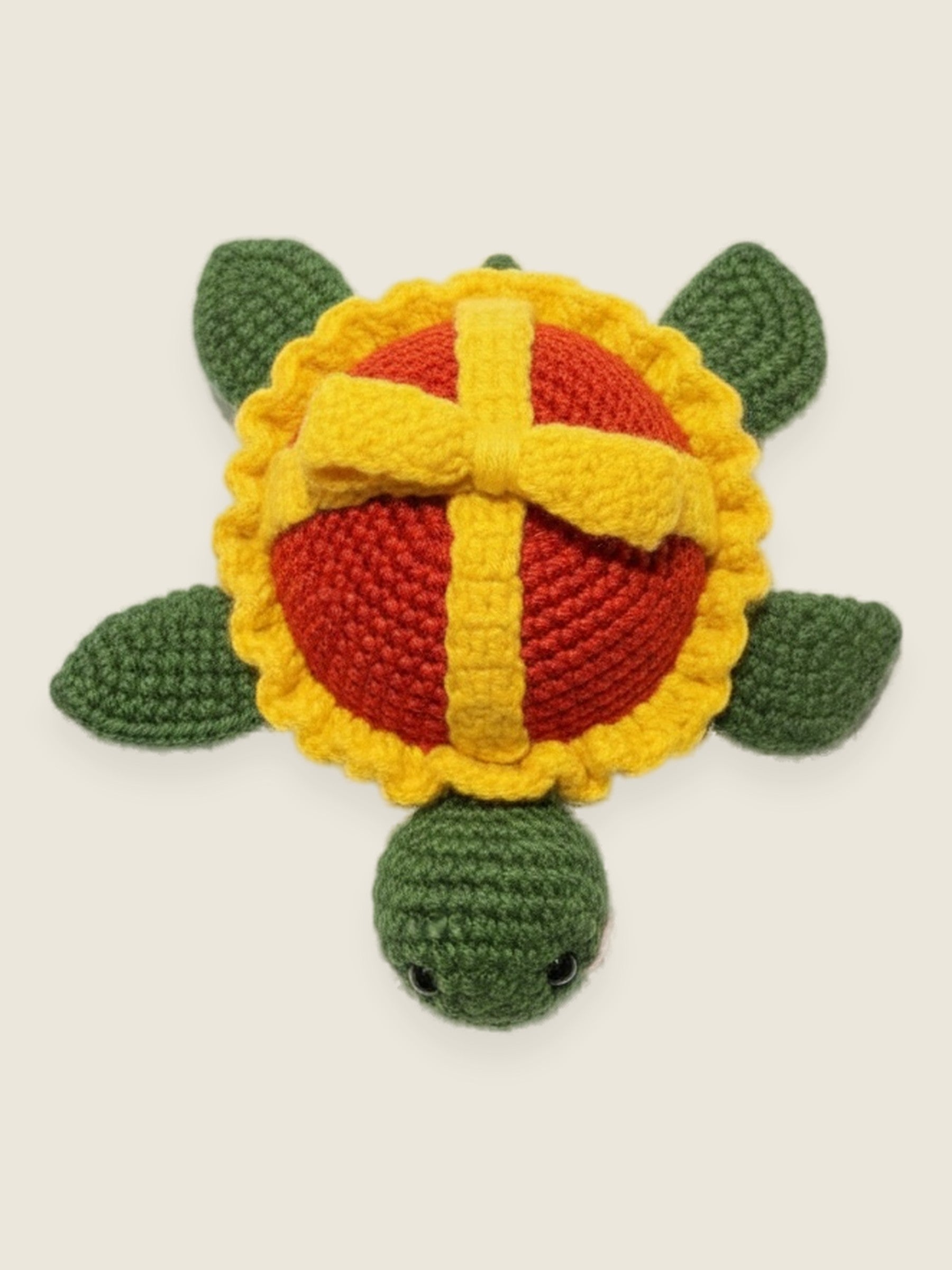 Turtle, handmade crochet toy by Ana Chic